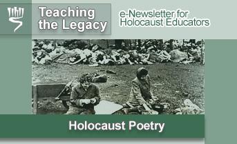 Holocaust Poetry - March 2006